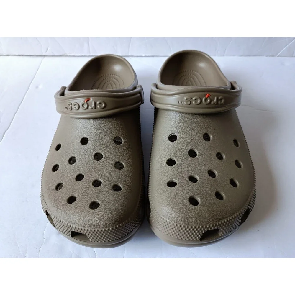 Crocs Classic Clog Unisex Slip On Shoe Ultra Ligh Green Men's 9 Women's 11